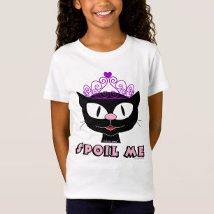 T-Shirt JE M'ENVOYERAIS Cat-caricature avec les filles de 