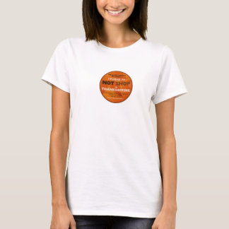 T-shirt Je mets en gage POUR NE PAS FAIRE DES EMPLETTES