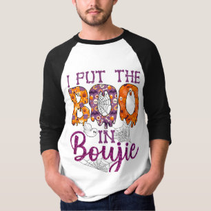 T-shirt Je mets le Boo dans la Bougie