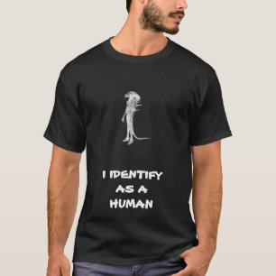 T-SHIRT JE M'IDENTIFIE COMME UN HOMME VOIR PARFOIS JE PEUX