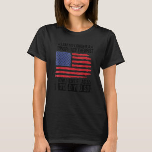 T-shirt Je m'identifie comme un théoricien de la conspirat