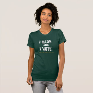 T-shirt Je m'inquiète le ` de la pièce en t des femmes