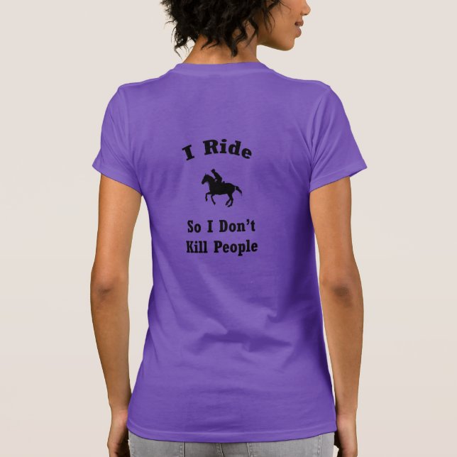 T-shirt Je monte (Dos)
