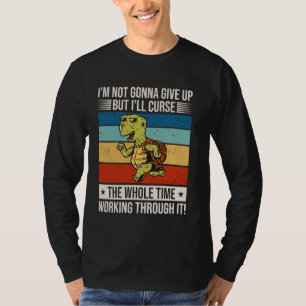 T-shirt Je n'abandonnerai pas, mais je maudis tout Tim