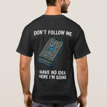 Je N'ai Aucune Idée Où Je Suis En Train D'aller T-
