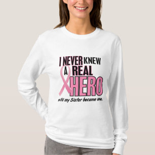 T-shirt Je n'ai jamais connu une vraie SOEUR de héros (le