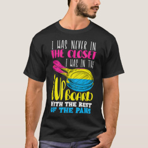 T-shirt Je N'Ai Jamais Été Dans Le Closet Pansexual Pride