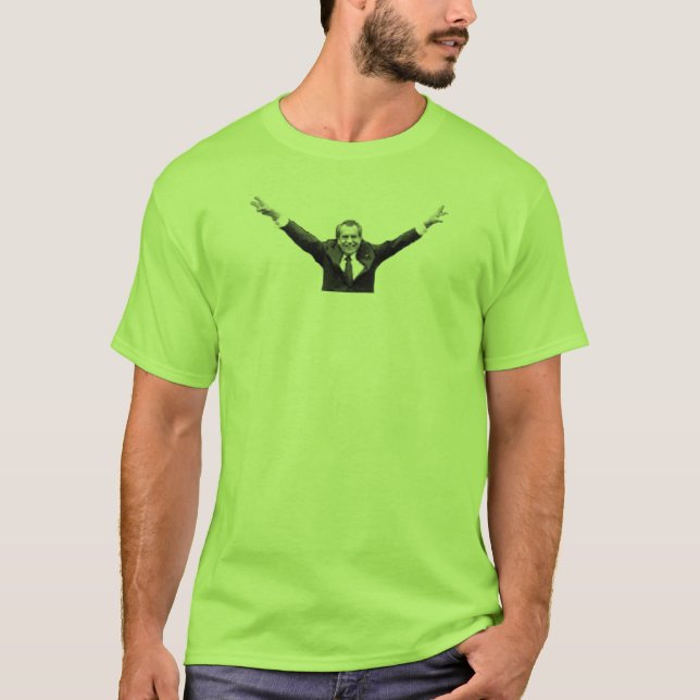 T-shirt Je n'ai jamais pensé que je manquerais NIxon (Devant)