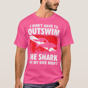 T-shirt Je N'Ai Pas Besoin De Surnager Le Shark Scuba Divi