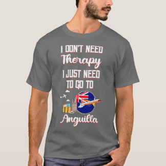 T-shirt Je N'Ai Pas Besoin De Thérapie, J'Ai Juste Besoin 