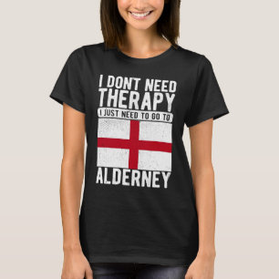 T-shirt Je n'ai pas besoin de thérapie, je dois juste alle