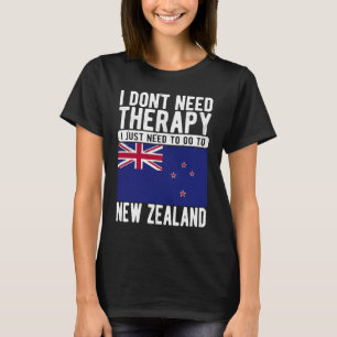 T-shirt Je n'ai pas besoin de thérapie, je dois juste alle