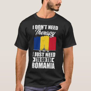 T-shirt Je n'ai pas besoin de thérapie, je dois juste alle