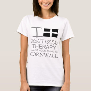 T-shirt Je n'ai pas besoin de thérapie que je dois juste
