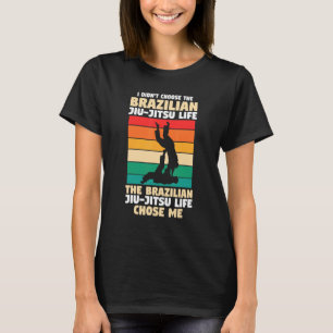 T-shirt Je n'ai pas choisi le BJJ Jiu Ji brésilien