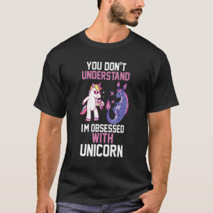 T-shirt Je n'ai pas demandé Dragon & Unicorn Mythical Crea