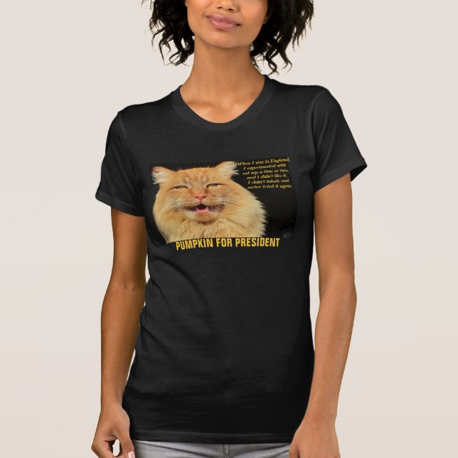 T-shirt Je n'ai pas inhalé (Devant)