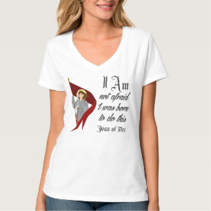 T-shirt Je n'ai pas peur - Jeanne d'Arc