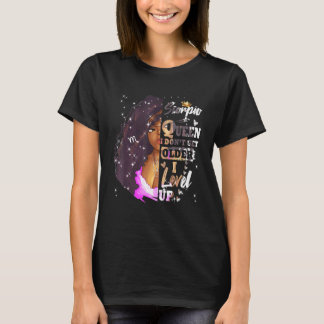 T-shirt Je n'ai pas plus d'ancienneté je niveau vers le ha
