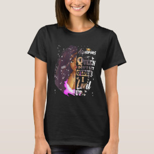 T-shirt Je n'ai pas plus d'ancienneté que la Reine Noire A