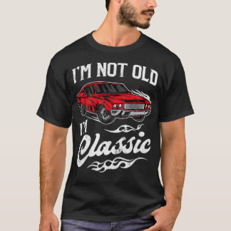 T-shirt Je N'Ai Pas Vieux M Vintage Muscle Lover Cadeau
