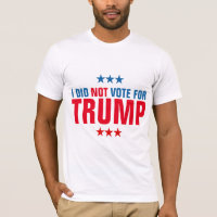 Je n'ai pas voté pour Trump