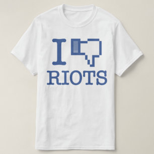T-SHIRT JE N'AIME PAS LES ÉMEUTES