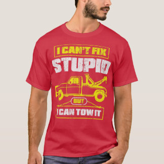 T-shirt Je n'arrive pas à réparer les bêtises, mais je peu