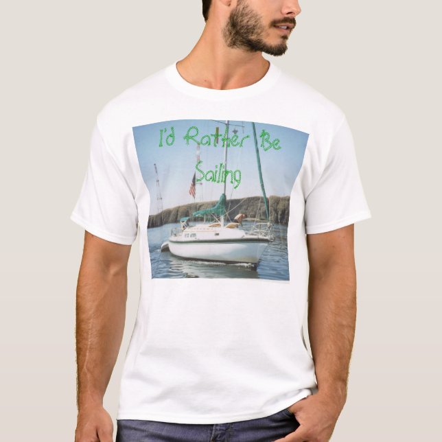 T-shirt Je naviguerais plutôt (Devant)