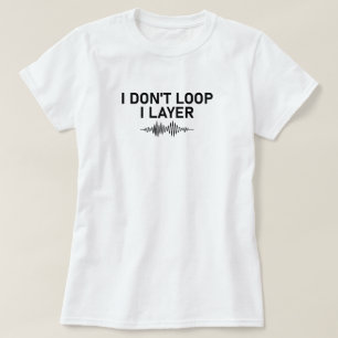 T-shirt Je ne bouge pas la couche I Musique minimale