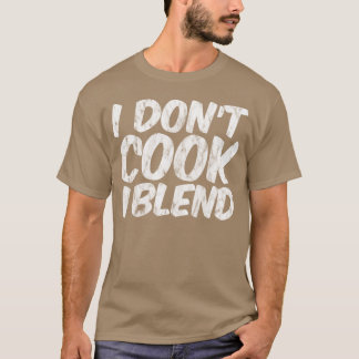 T-shirt Je ne cuisine pas Je mélange vintage