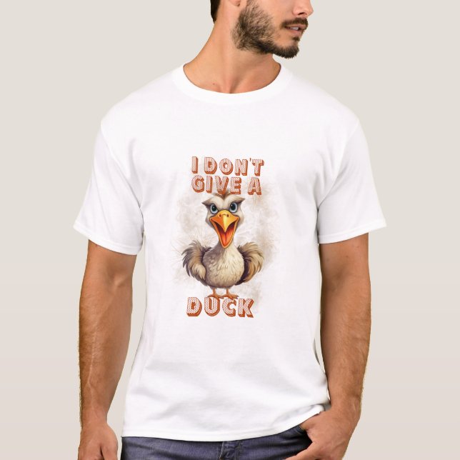 T-shirt Je ne donne pas de canard (Devant)