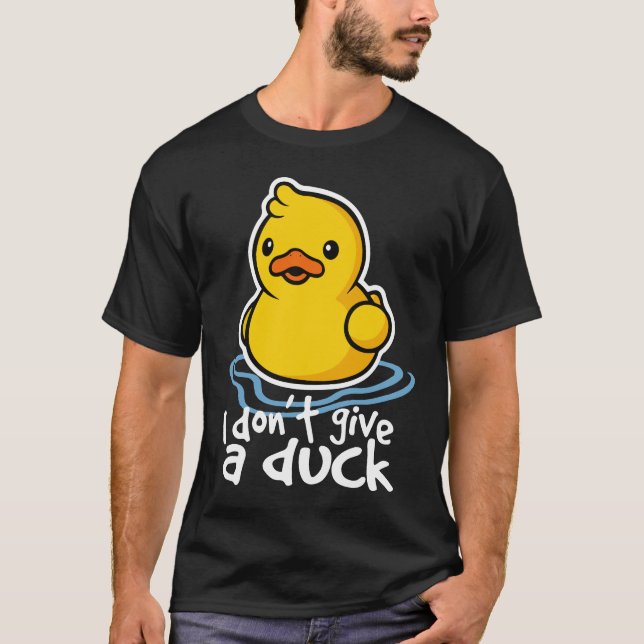 T-shirt Je ne donne pas de canard (Devant)