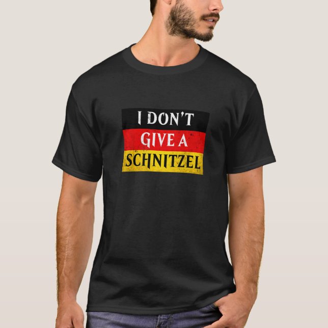T-shirt Je ne donne pas un Schnitzel (Devant)