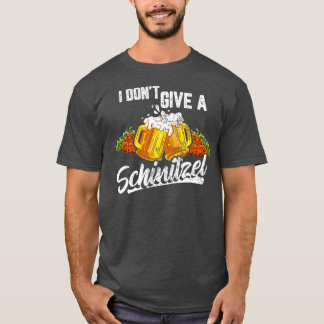 T-shirt Je ne donne pas un Schnitzel Allemagne Wurst Okto