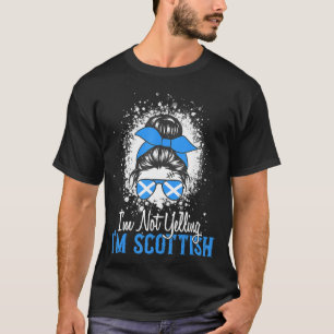 T-shirt Je ne hurle pas Je suis écossais chatouille Scotla