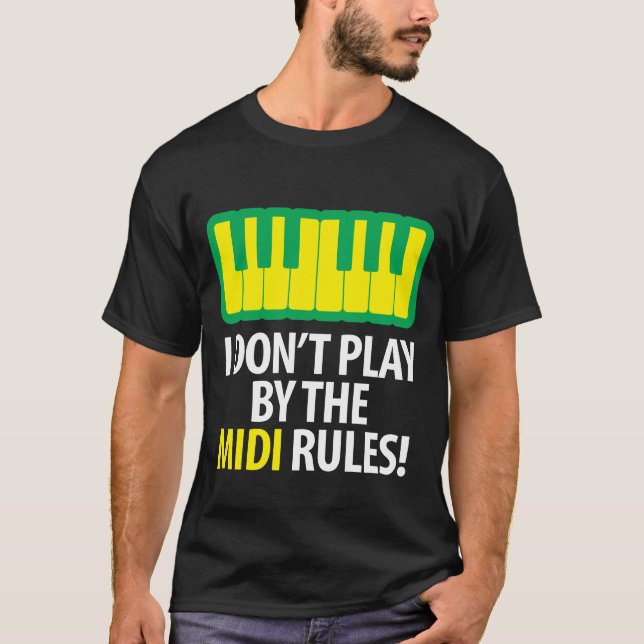 T-shirt Je ne joue pas selon les règles Midi (Devant)