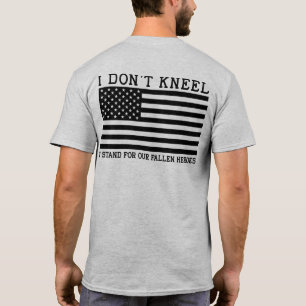 T-shirt Je ne m'agenouille pas