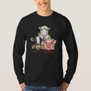 T-shirt Je ne mange pas mes Homies Végétarien Végétarien V