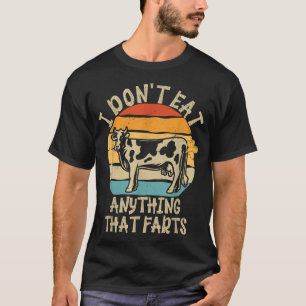 T-shirt Je Ne Mange Rien Qui FaitFunny Végétarien