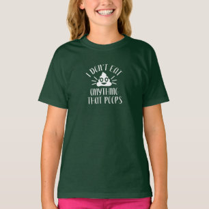 T-shirt Je ne mange rien qui gâche, Vegan Girls