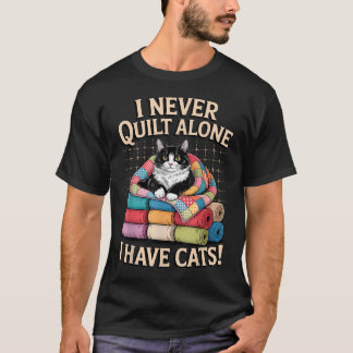T-shirt Je ne matelasse jamais seul, j'ai