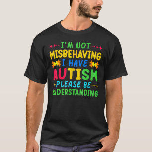 T-shirt Je ne me comporte pas mal, j'ai une conscience de