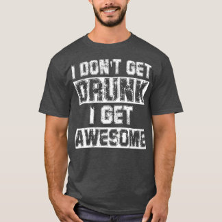 T-shirt Je Ne Me Sens Pas Vivant Je Me Sens Impressionnant