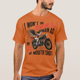 T-shirt Je Ne Me Souviendrai Pas D'Une Femme Qui A Gardé S