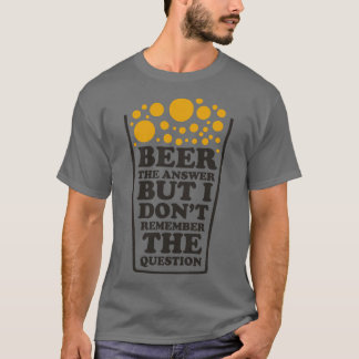 T-shirt Je Ne Me Souviens Pas De La Question.