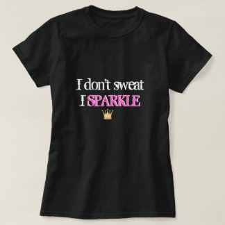 T-shirt Je ne me sue pas miroite chemise