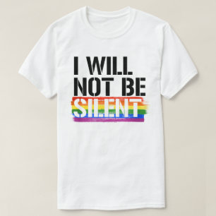 T-shirt Je ne me tairai pas
