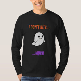 T-shirt Je ne mord pas... Beaucoup - Halloween Conception 