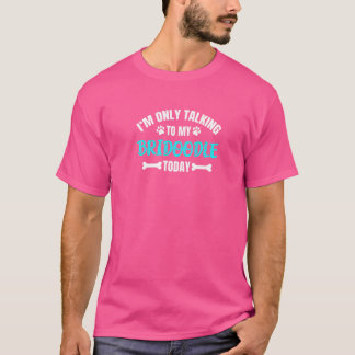 T-shirt Je ne parle qu'à mon bébé aujourd'hui
